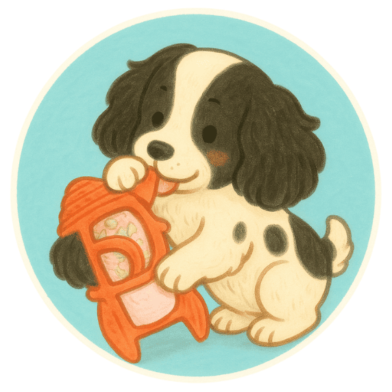 中階玩具圓形 耐咬慢食|酪梨不倒翁